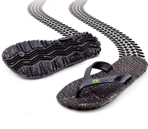 Tyre Print Jandals